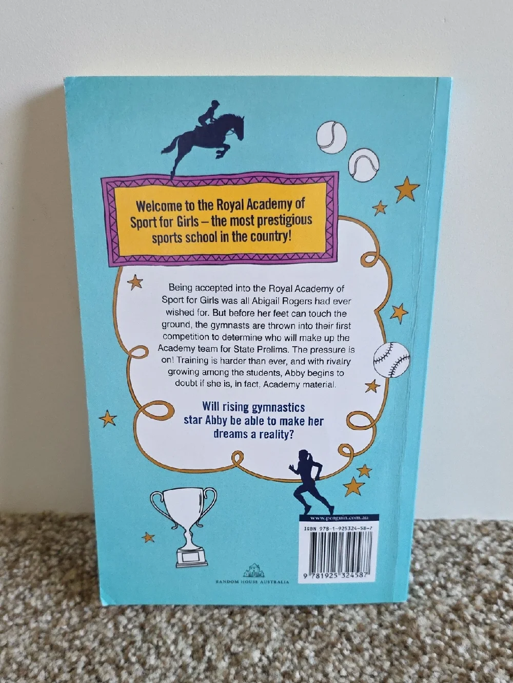 The Royal Academy of Sport for Girls (4-Book Set) Run, Horse, Gymnastics, Swim,